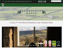 Tablet Screenshot of cambridgehousereeth.co.uk